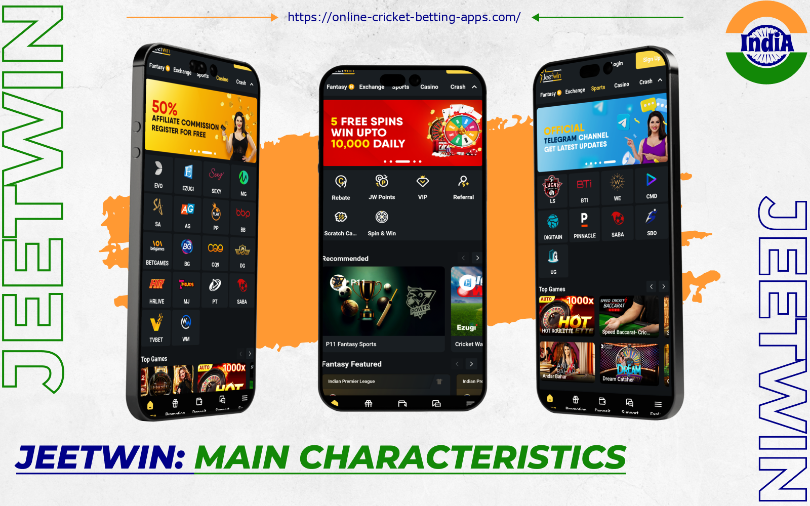 Jeetwin's mobile app will be able to offer Indian bettors and casino enthusiasts a complete set of essential tools for real-money gaming