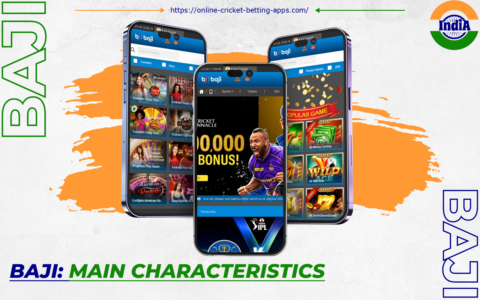 The Baji Live app is primarily a cricket and tennis betting exchange in India