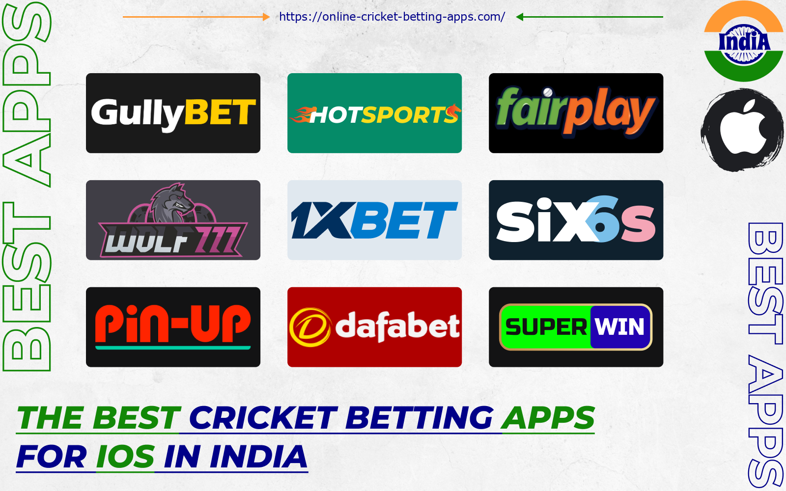 Bookmakers are releasing quality apps for iOS devices so that Indian users can comfortably bet on cricket at any time