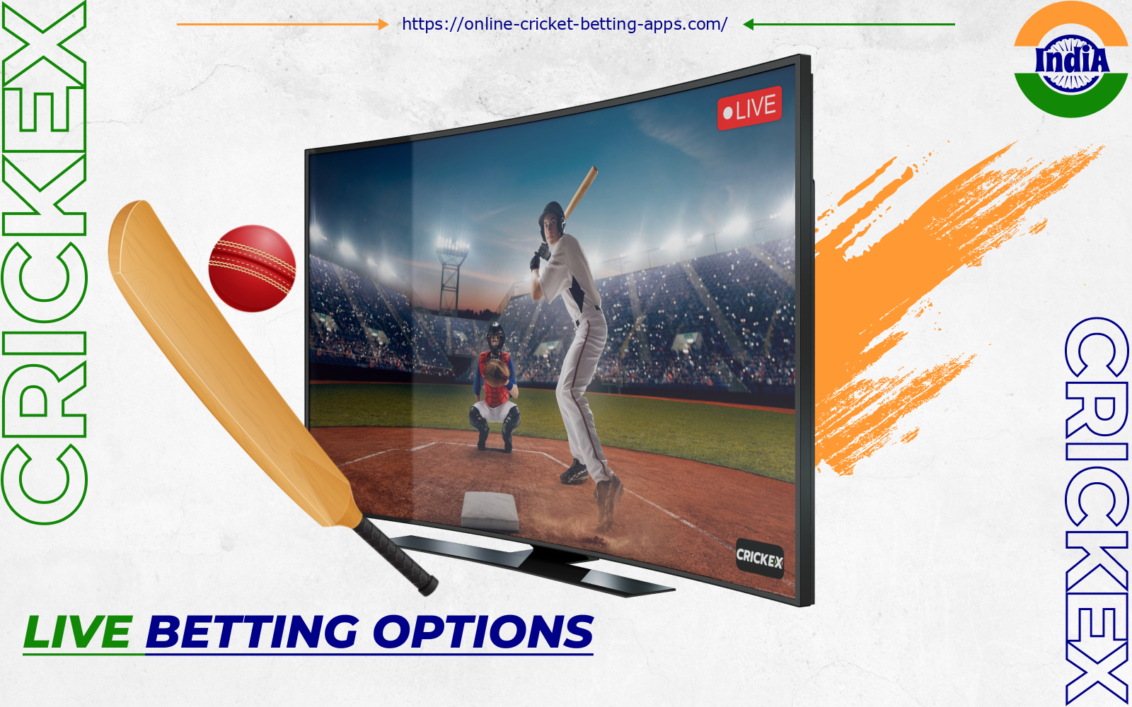 Crickex has added a wide range of options for Indian bettors who like to engage in live betting