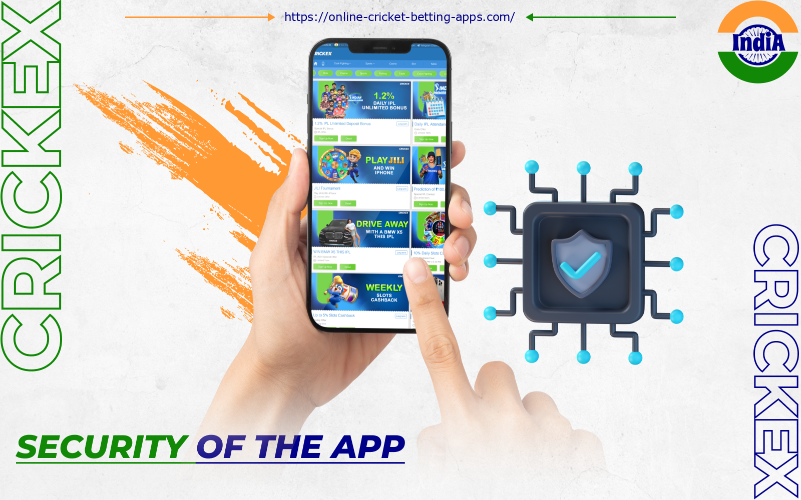 By downloading Crickex apps, players from India can rest assured that they are using a safe gambling app