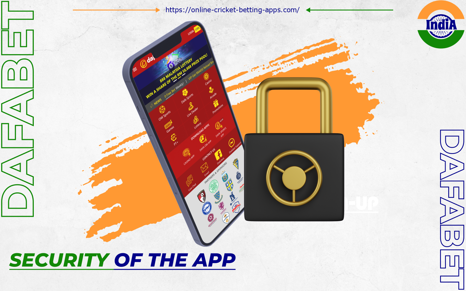Dafabet has all the tools to keep Indian users' data and money as safe as possible