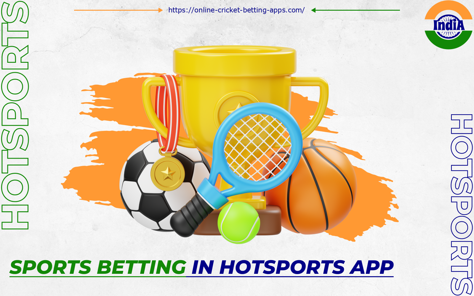 Hotsports contains a good set of tools that Indian users may need in sports betting