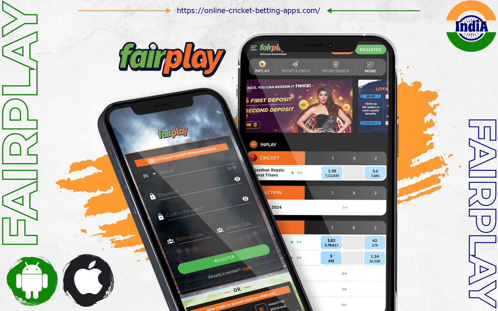 Fairplay is an excellent and growing bookmaker introduces a handy app for Android and iOS