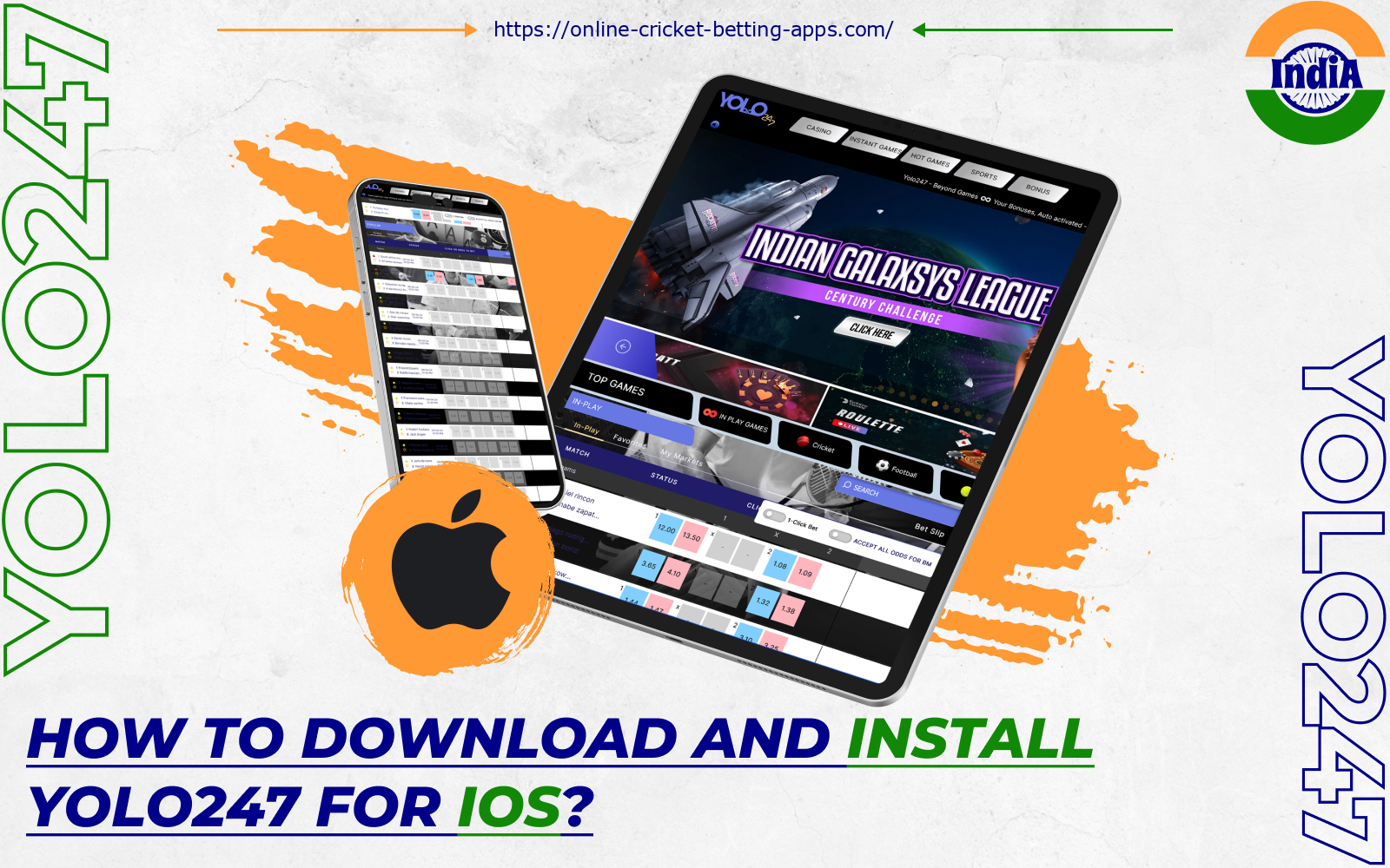 After downloading and installing the Yolo247 mobile app on iOS, players from India will have access to all the features and functions of the casino
