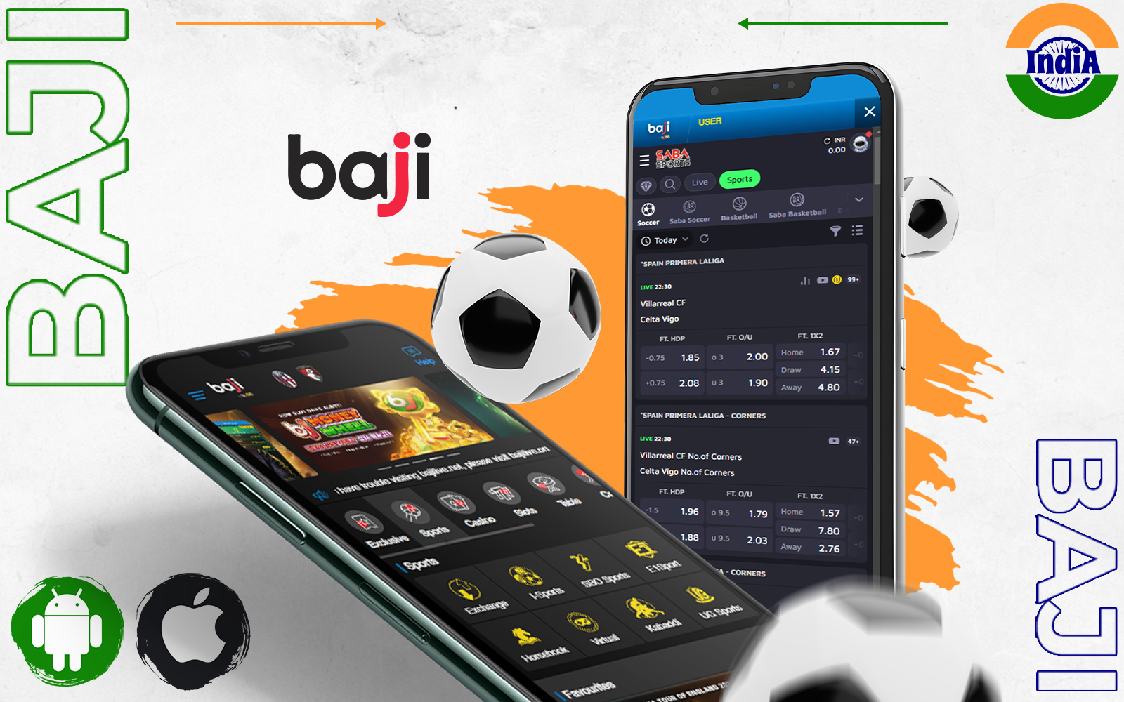 India's best soccer betting app Baji