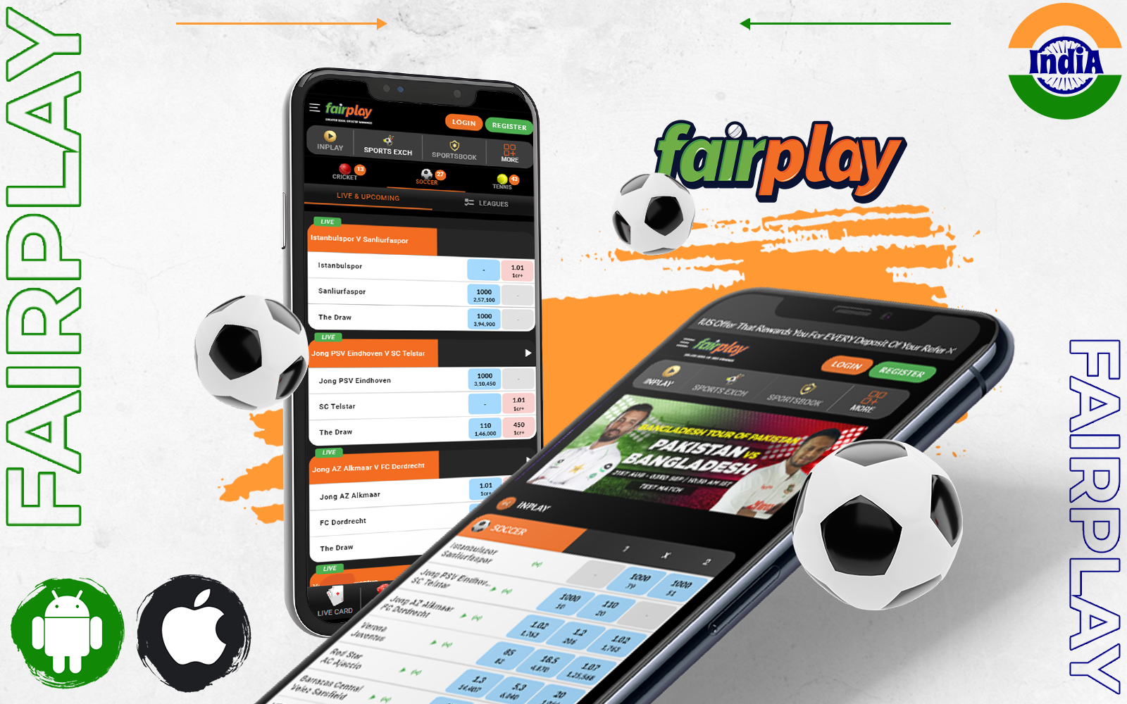 India's best soccer betting app Fairplay