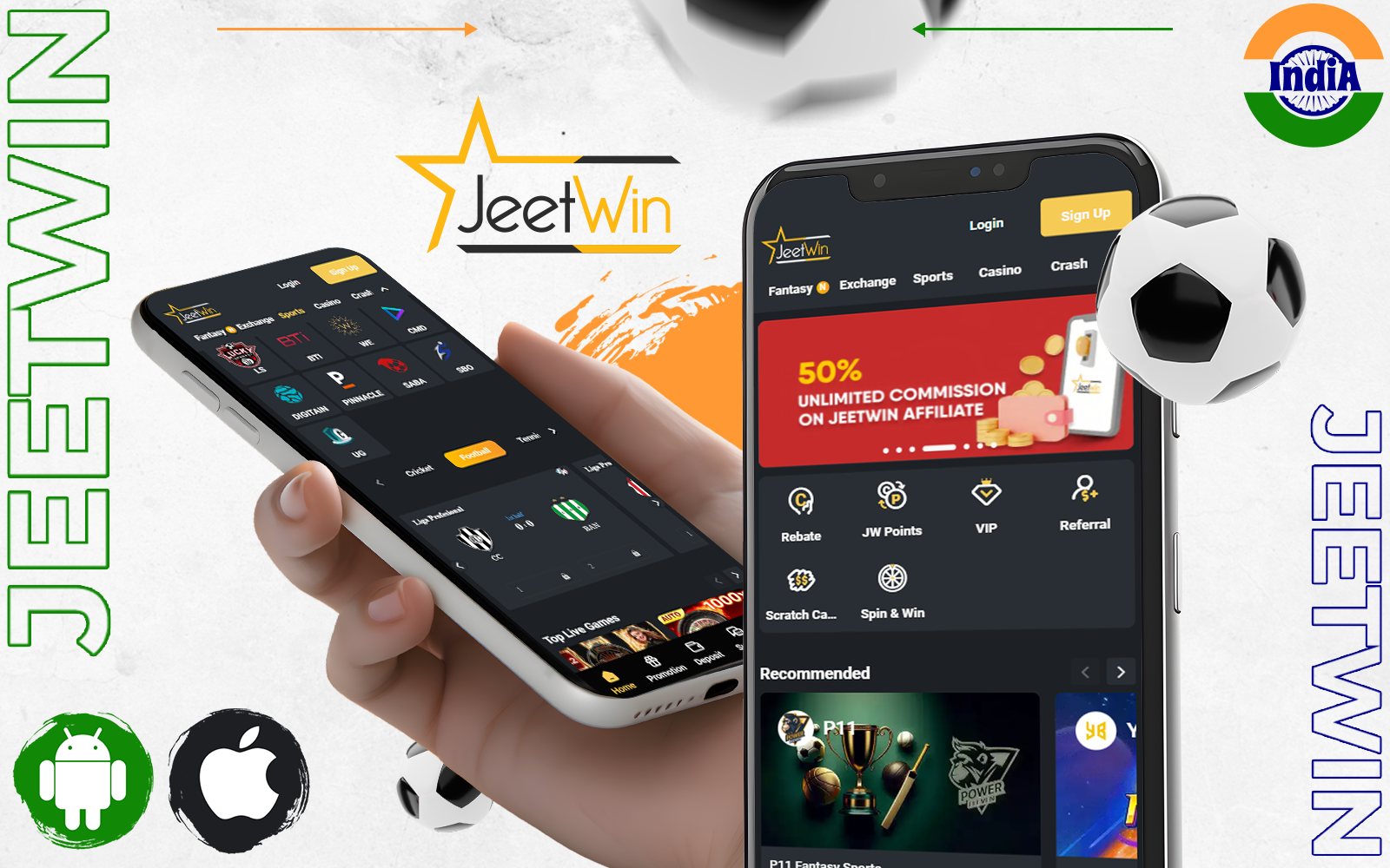 Best Jeetwin fast soccer betting app with user-friendly interface