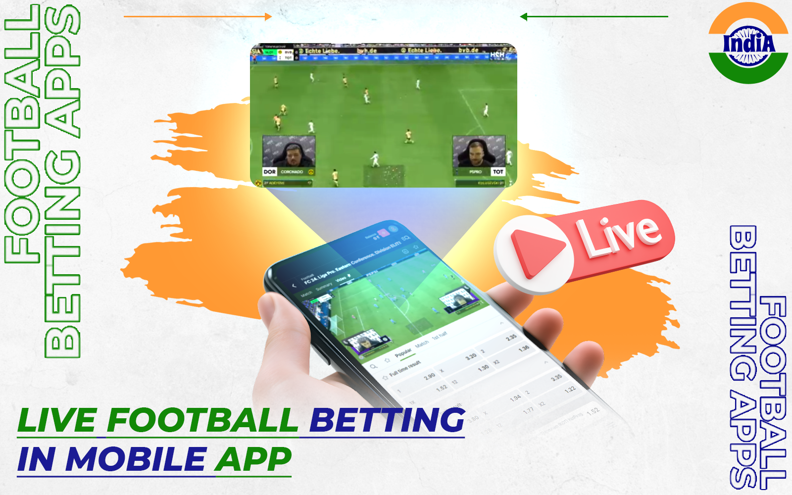 Soccer betting apps allow players to bet in real time