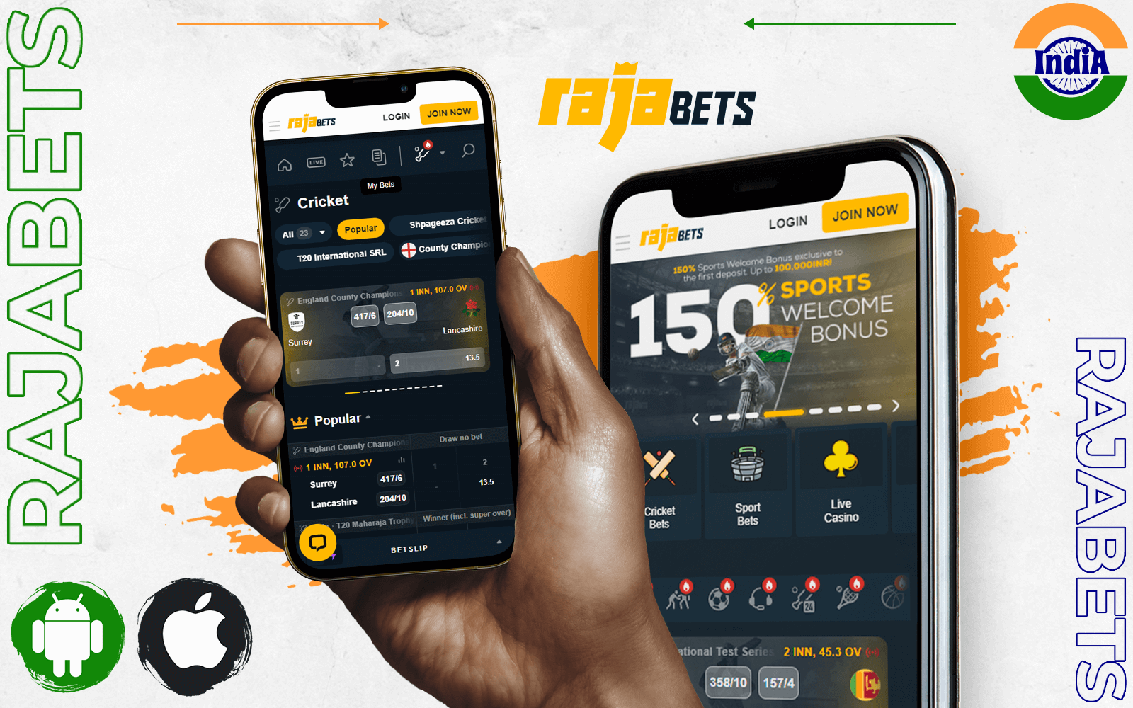 Rajabets app ranks among the best IPL betting apps in India