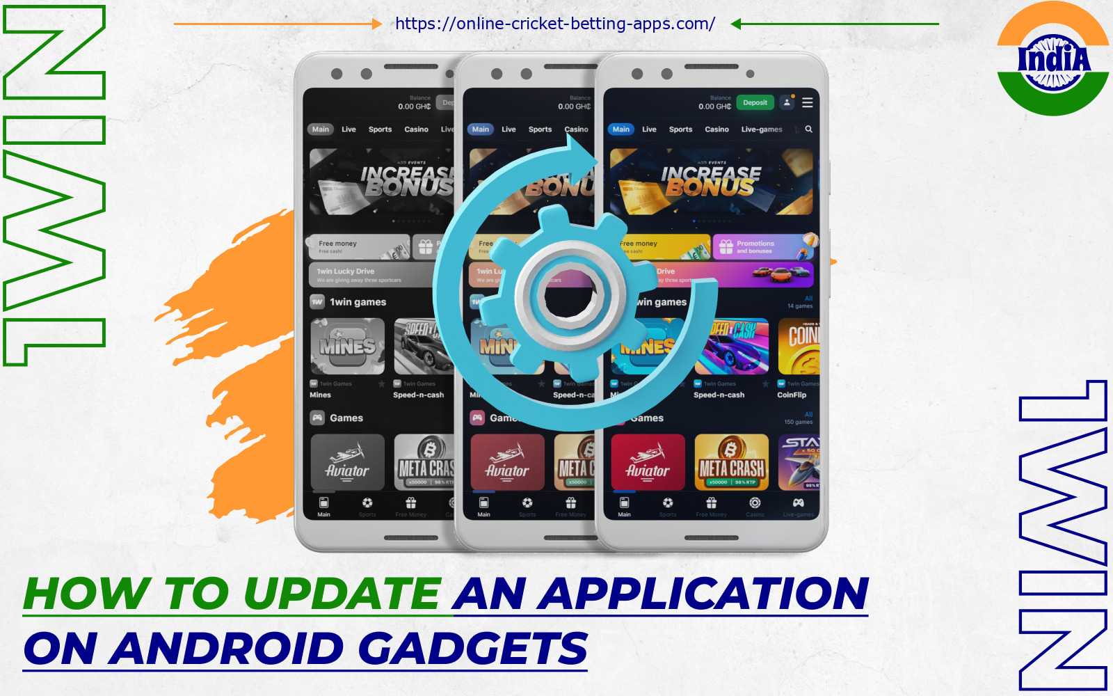 If 1win users from India download the Android app, they need to install updates regularly for it to work properly