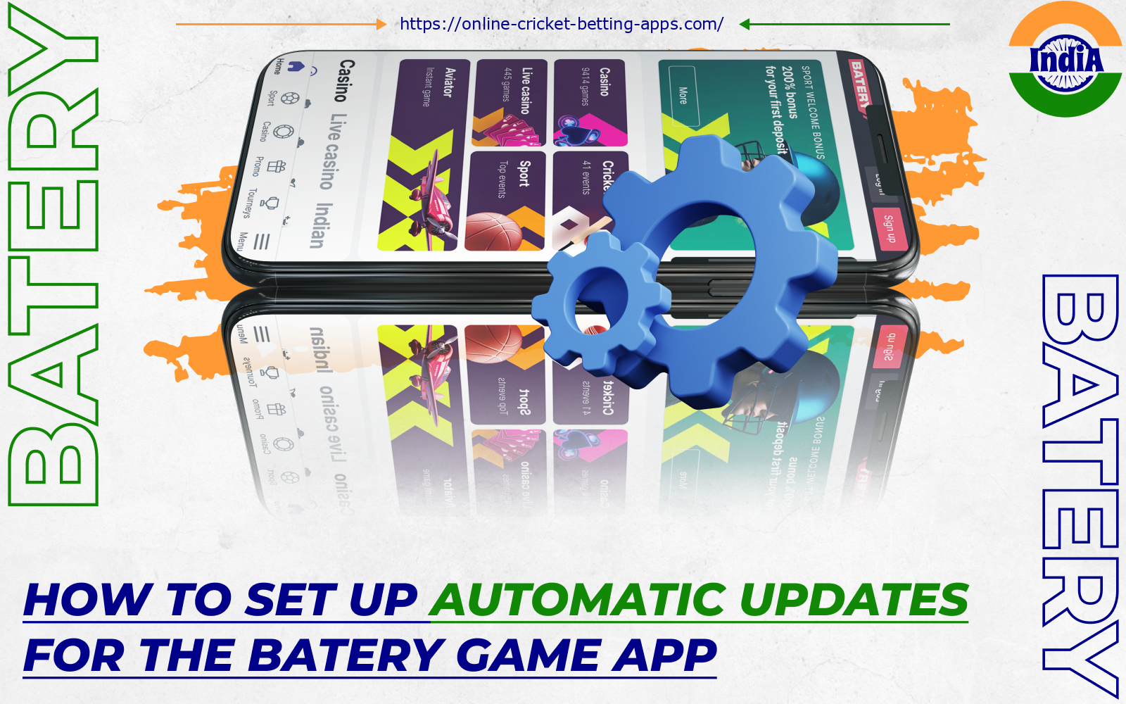 Indie players can enable the auto-update option to always have a new version of the Batery app on their device