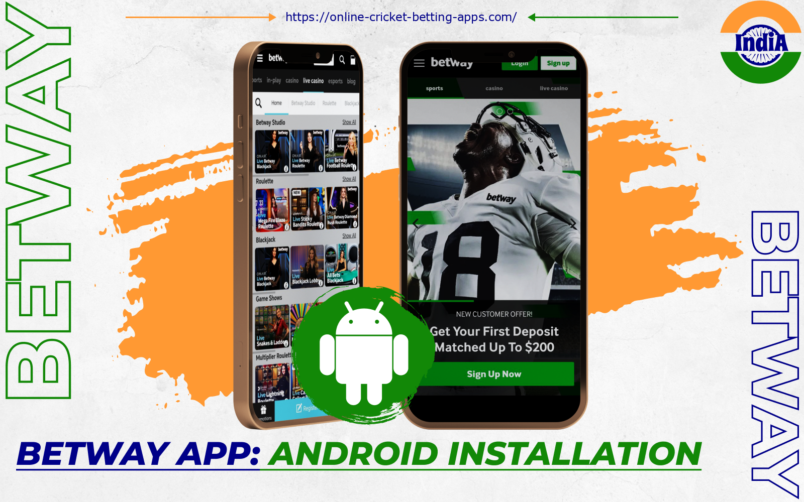 Android bettors who want to have access to the Sportsbook at their fingertips should finish the Betway app APK download procedure