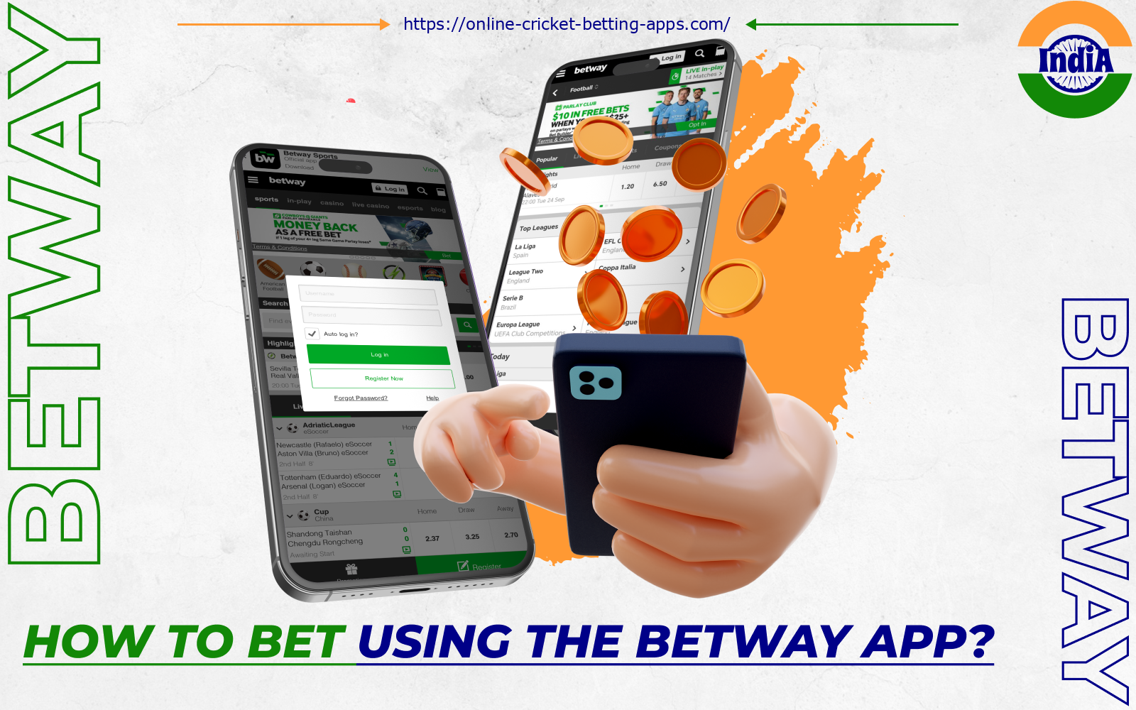 Indians who have finished the Betway app download procedure can start putting up their stakes as soon as their accounts are funded