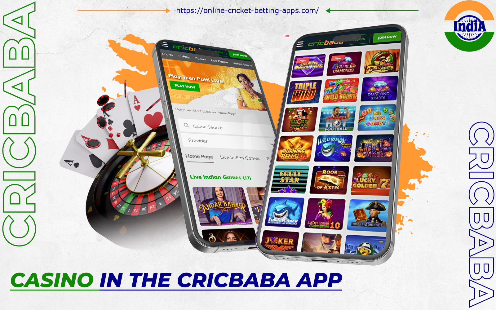 By downloading the Cricbaba app, players from India will discover an extensive selection of casino games, including over 2,000 different titles