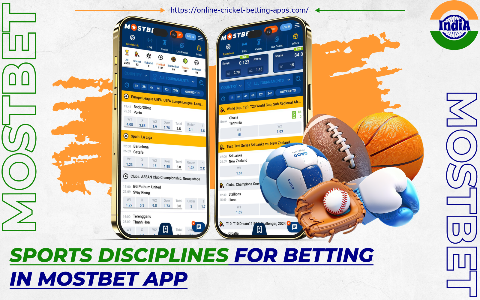 Indians who have gone through the Mostbet app login process can bet on over 65 sports disciplines