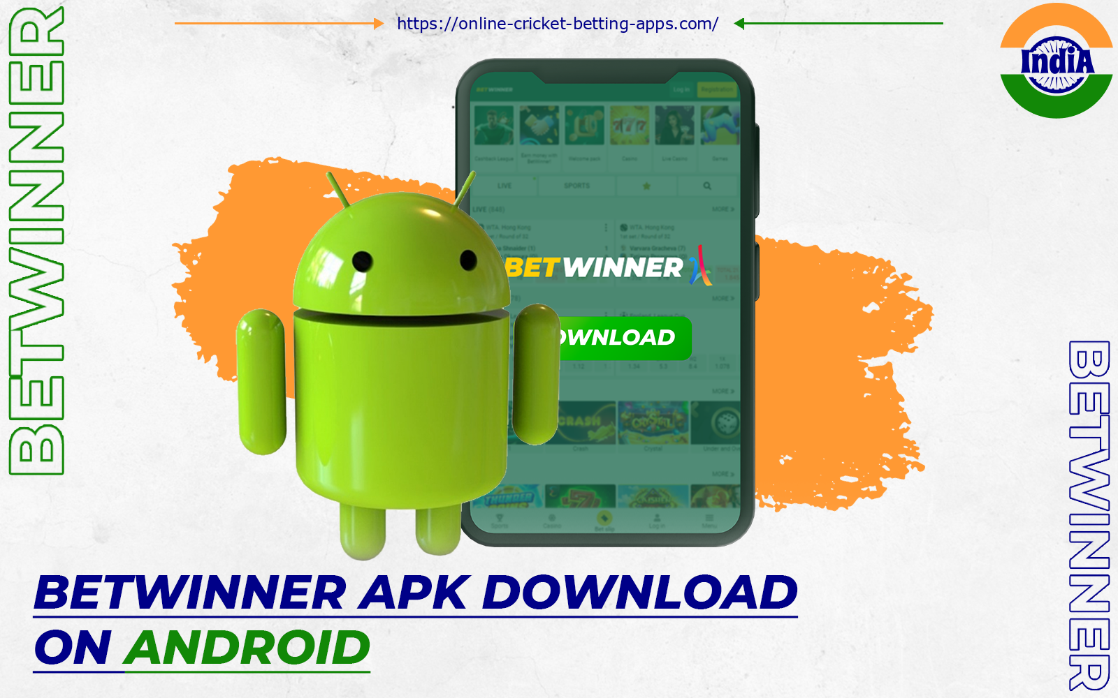 Betwinner offers an app for Android users