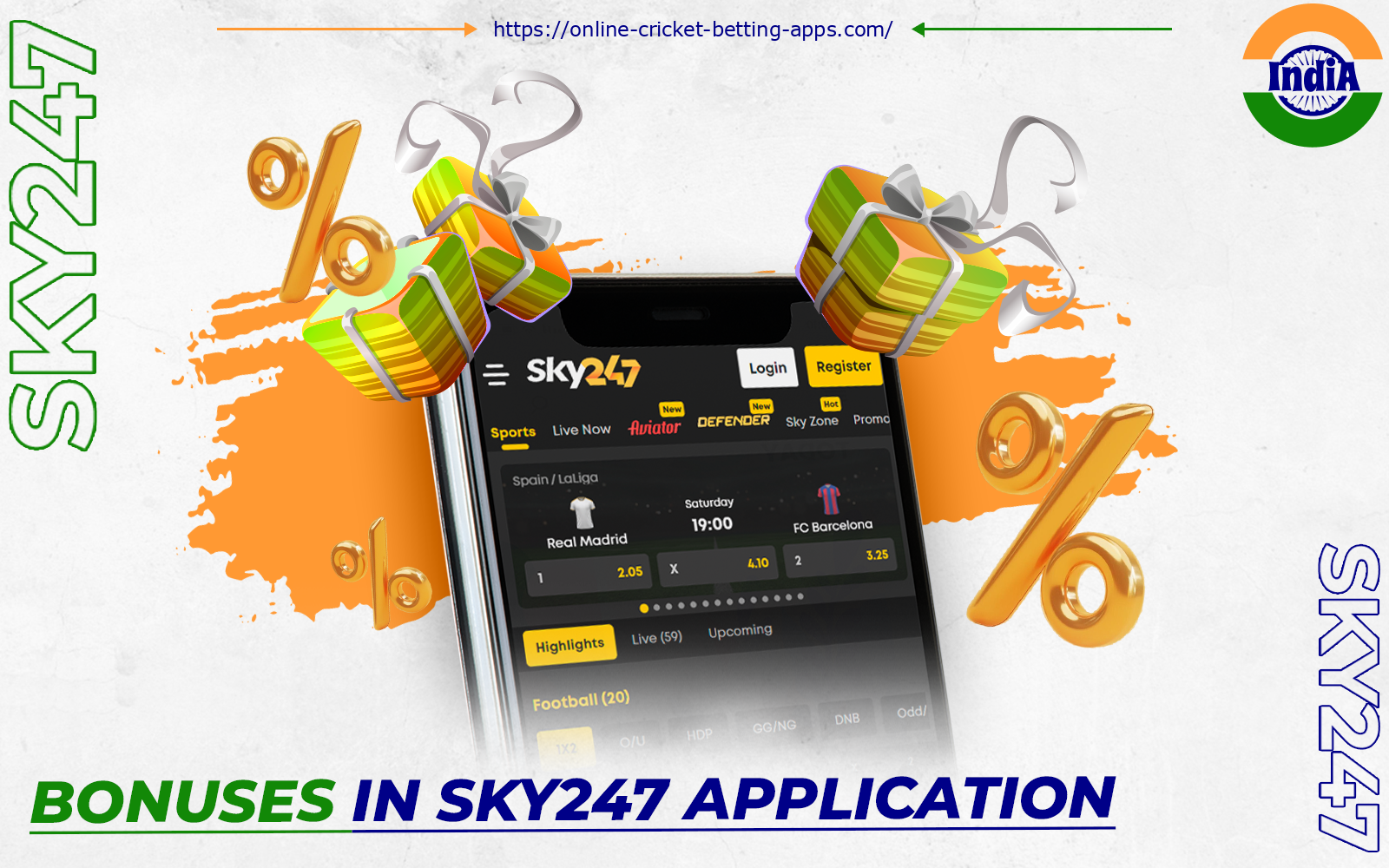 Sky247 has a lot of bonuses and promotions to offer