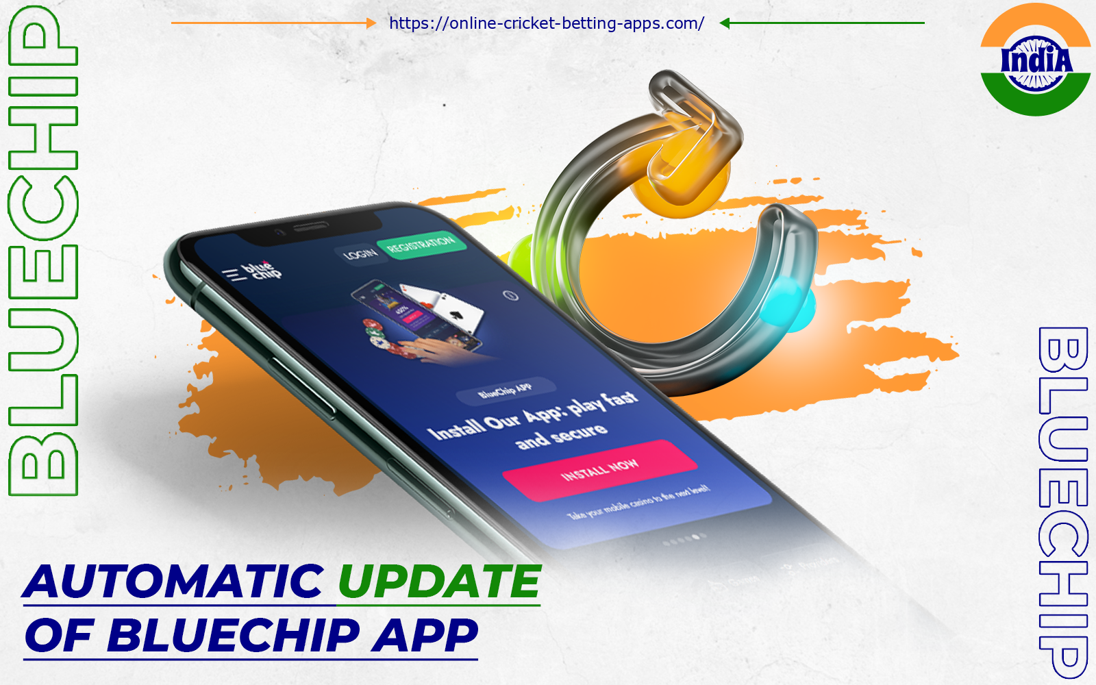 You can set up automatic Bluechip updates for Android phones