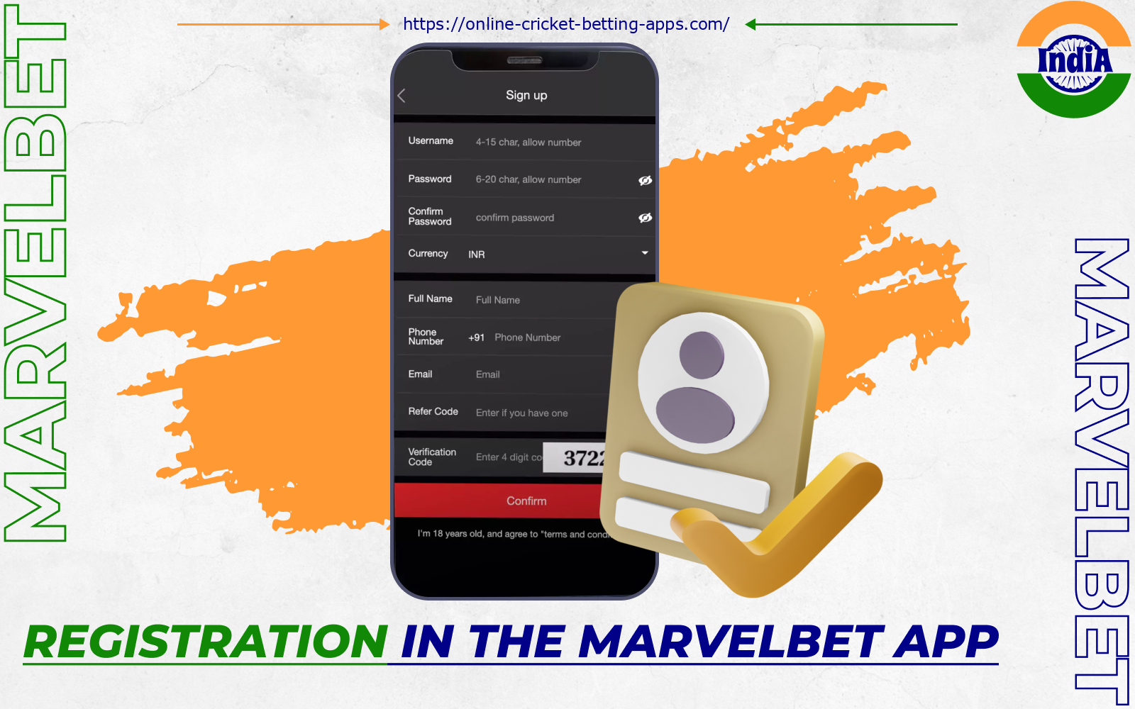 After registering on the Marvelbet app, players from India will have access to all the features and functions of the casino