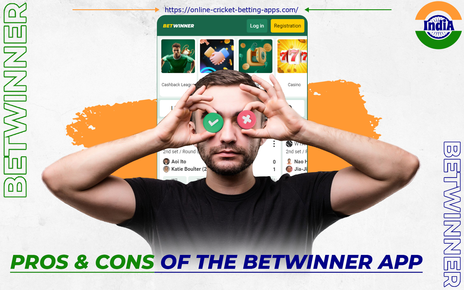 Betwinner app has a number of advantages and disadvantages