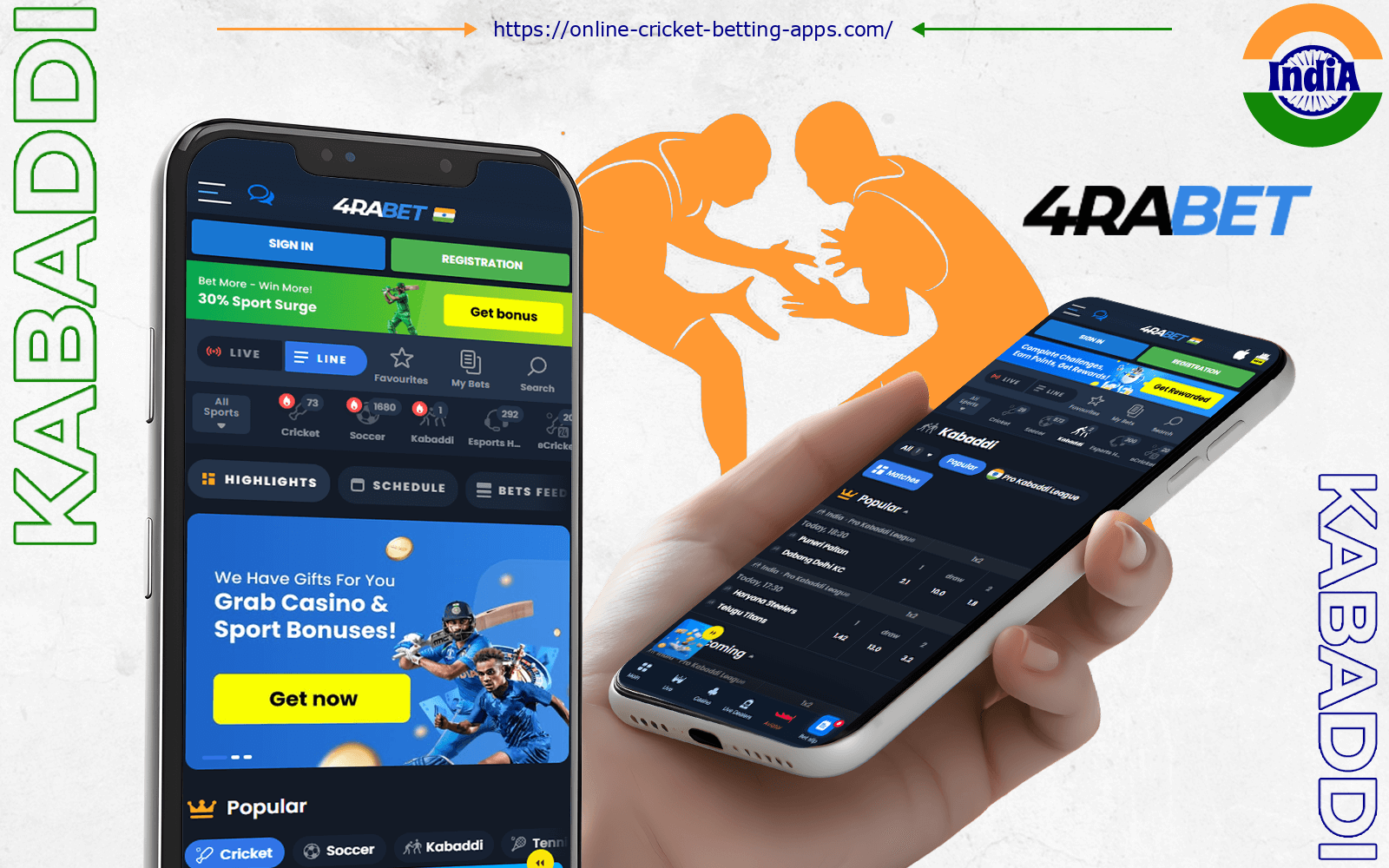 4rabet best kabbadi betting app in india