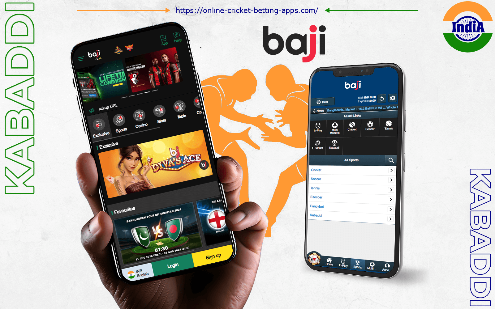 Baji best kabbadi betting app in india