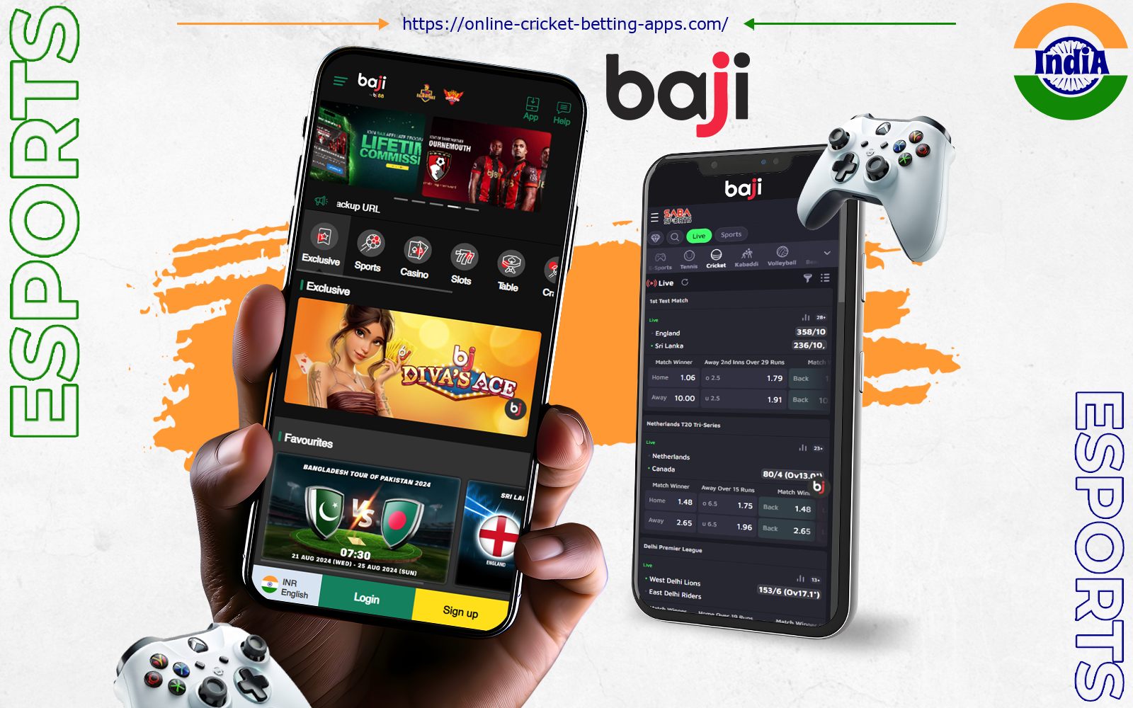 Baji best cyber sports betting app in india