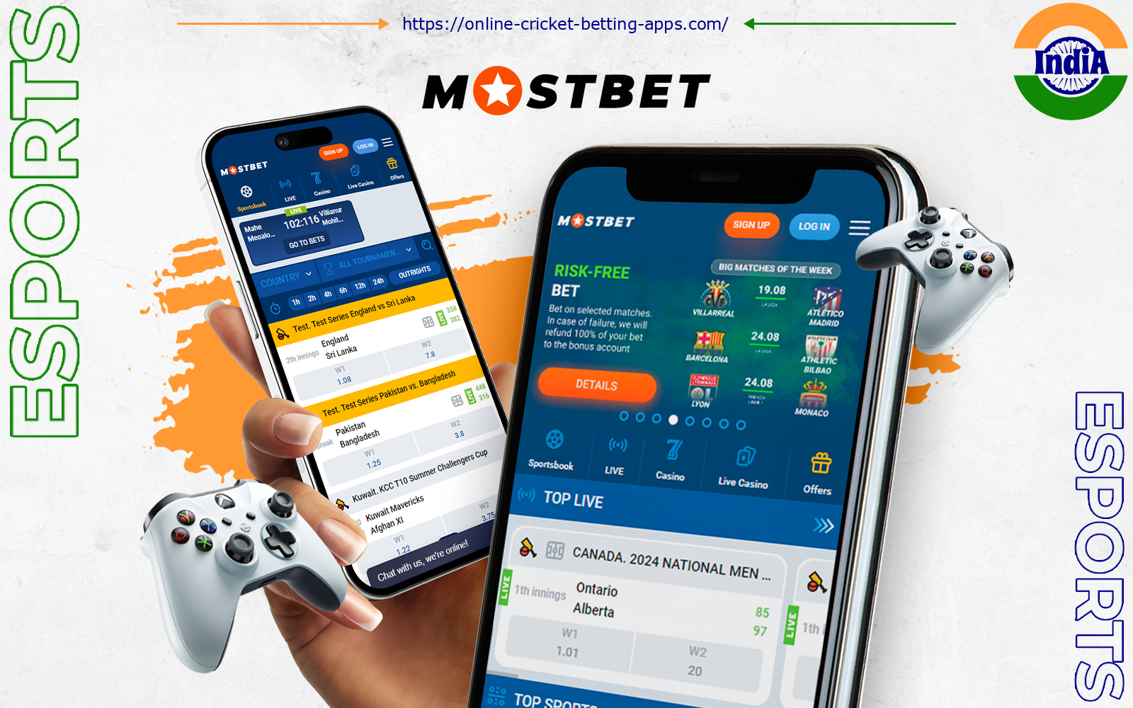 Mostbet best cyber sports betting app in india