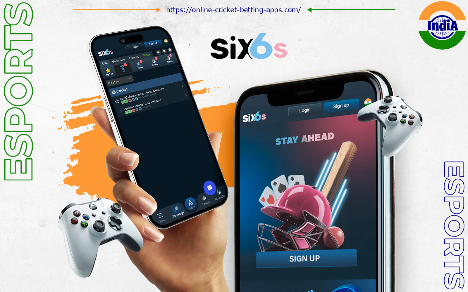 Six6s best cyber sports betting app in india