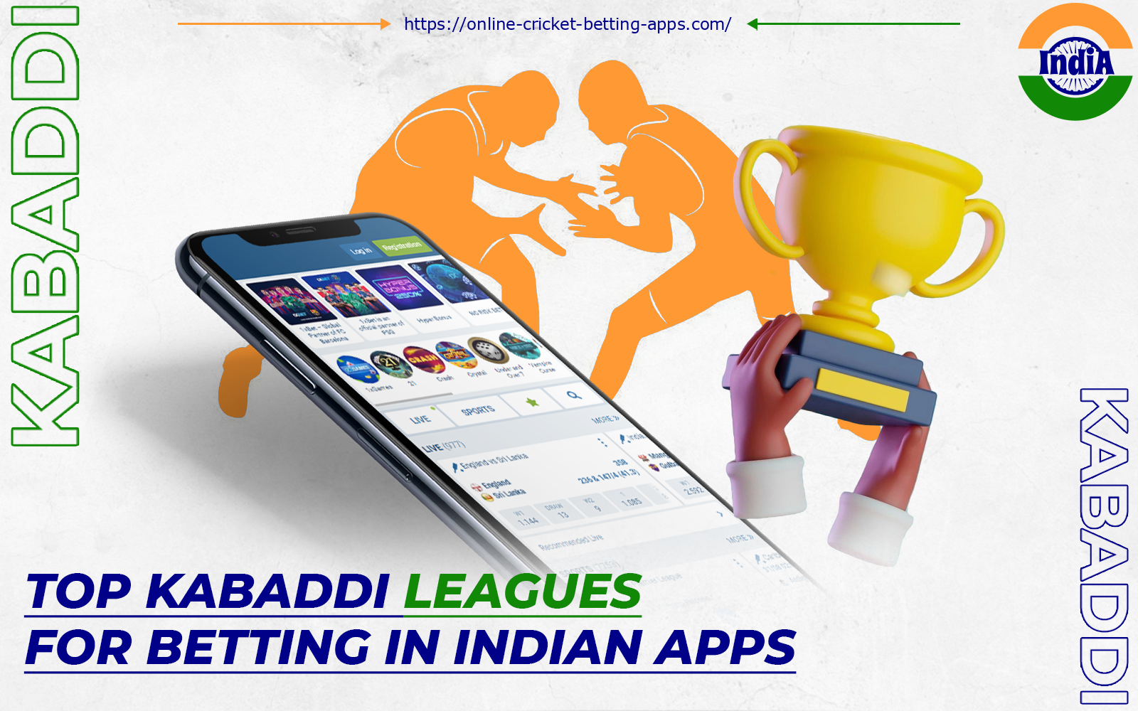 You can learn about the best kabaddi leagues for betting on the app