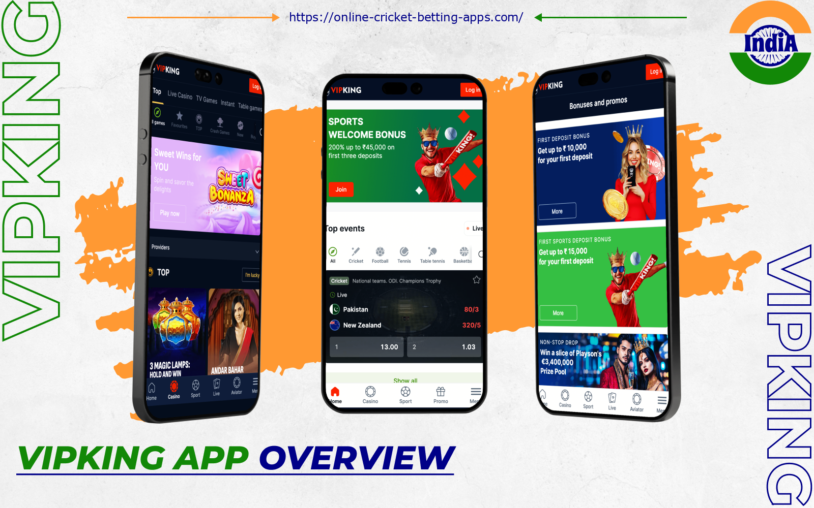 Vipking is a cutting-edge mobile app offering a wide variety of casino games, sports betting opportunities, and a seamless user experience